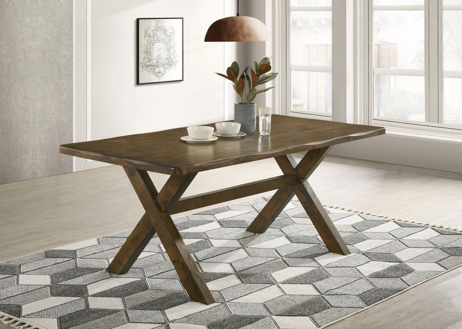 Alston - Rectangular Dining Table - Knotty Nutmeg - Premium Dining Tables from CoasterEveryday - Just $479! Shop now at Furniture Wholesale Plus  We are the best furniture store in Nashville, Hendersonville, Goodlettsville, Madison, Antioch, Mount Juliet, Lebanon, Gallatin, Springfield, Murfreesboro, Franklin, Brentwood