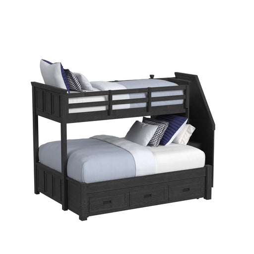 Hampton Kids - Bunk With Staircase And Trundle – Bunk Beds by Elements International at Furniture Wholesale Plus , Nashville furniture store