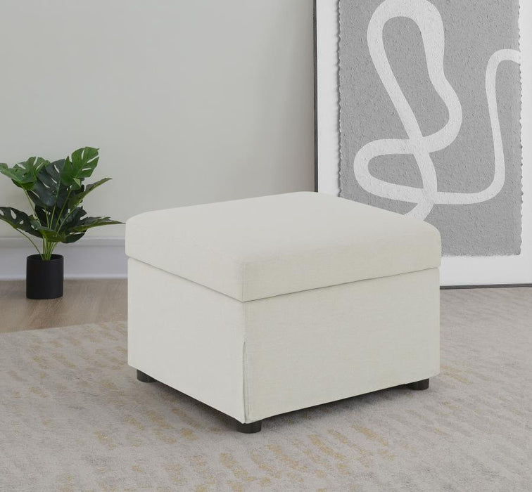 Winter - Upholstered Hydraulic Lift Top Storage Ottoman – Storage Ottomans by Coaster Fine Furniture at Furniture Wholesale Plus , Nashville furniture store