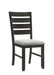Bardstown - Side Chair (Set of 2) - Wheat / Charcoal – Chair Sets by Crown Mark at Furniture Wholesale Plus , Nashville furniture store