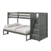 Sami - Step Bunk With Right Headboard – Bunk Beds by Elements International at Furniture Wholesale Plus , Nashville furniture store