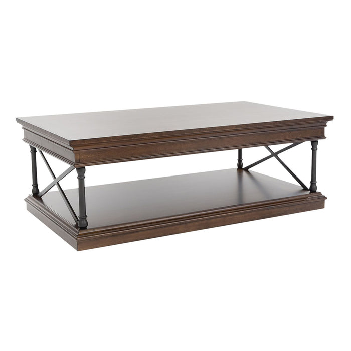 Tribeca - 3 Piece Table Set - Cordovian Brown – Table Sets by Liberty Furniture at Furniture Wholesale Plus , Nashville furniture store