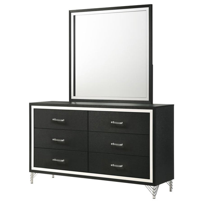 Lucia - 6-Drawer Dresser – Dressers by Coaster Fine Furniture at Furniture Wholesale Plus , Nashville furniture store