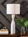 Davinford - Poly Table Lamp - White – Table Lamps by Signature Design by Ashley® at Furniture Wholesale Plus , Nashville furniture store