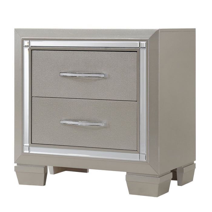 Platinum - Platform Storage Bedroom Set – 4 Piece Bedroom Sets by Elements International at Furniture Wholesale Plus , Nashville furniture store