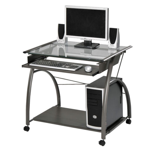 Vincent - Computer Desk - Dark Gray - 32" - Premium Computer Desks from ACME - Just $209! Shop now at Furniture Wholesale Plus  We are the best furniture store in Nashville, Hendersonville, Goodlettsville, Madison, Antioch, Mount Juliet, Lebanon, Gallatin, Springfield, Murfreesboro, Franklin, Brentwood