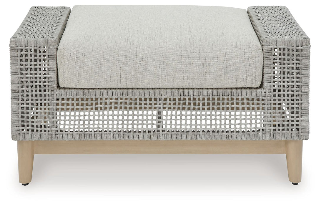 Seton Creek - Gray - Ottoman With Cushion - Premium Ottomans from Signature Design by Ashley® - Just $388! Shop now at Furniture Wholesale Plus  We are the best furniture store in Nashville, Hendersonville, Goodlettsville, Madison, Antioch, Mount Juliet, Lebanon, Gallatin, Springfield, Murfreesboro, Franklin, Brentwood