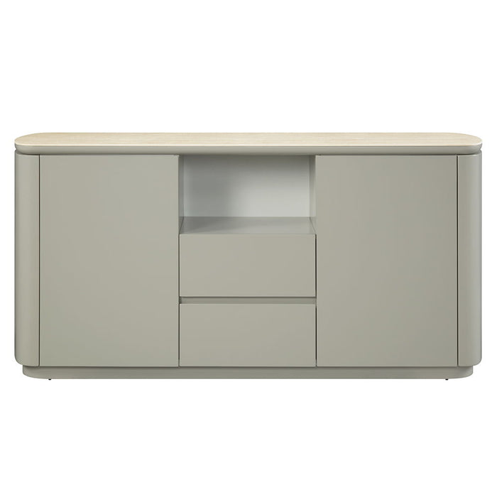 Ingram - Server - Ceramic Top & Light Gray Finish - Premium Servers from ACME - Just $1699! Shop now at Furniture Wholesale Plus  We are the best furniture store in Nashville, Hendersonville, Goodlettsville, Madison, Antioch, Mount Juliet, Lebanon, Gallatin, Springfield, Murfreesboro, Franklin, Brentwood