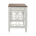Magnolia Manor - L Writing Desk - Antique White – Writing Desks by Liberty Furniture at Furniture Wholesale Plus , Nashville furniture store