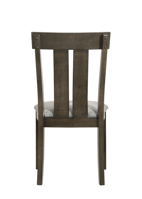 Lloyd - Side Chair (Set of 2) - Brown / Gray – Chair Sets by Crown Mark at Furniture Wholesale Plus , Nashville furniture store