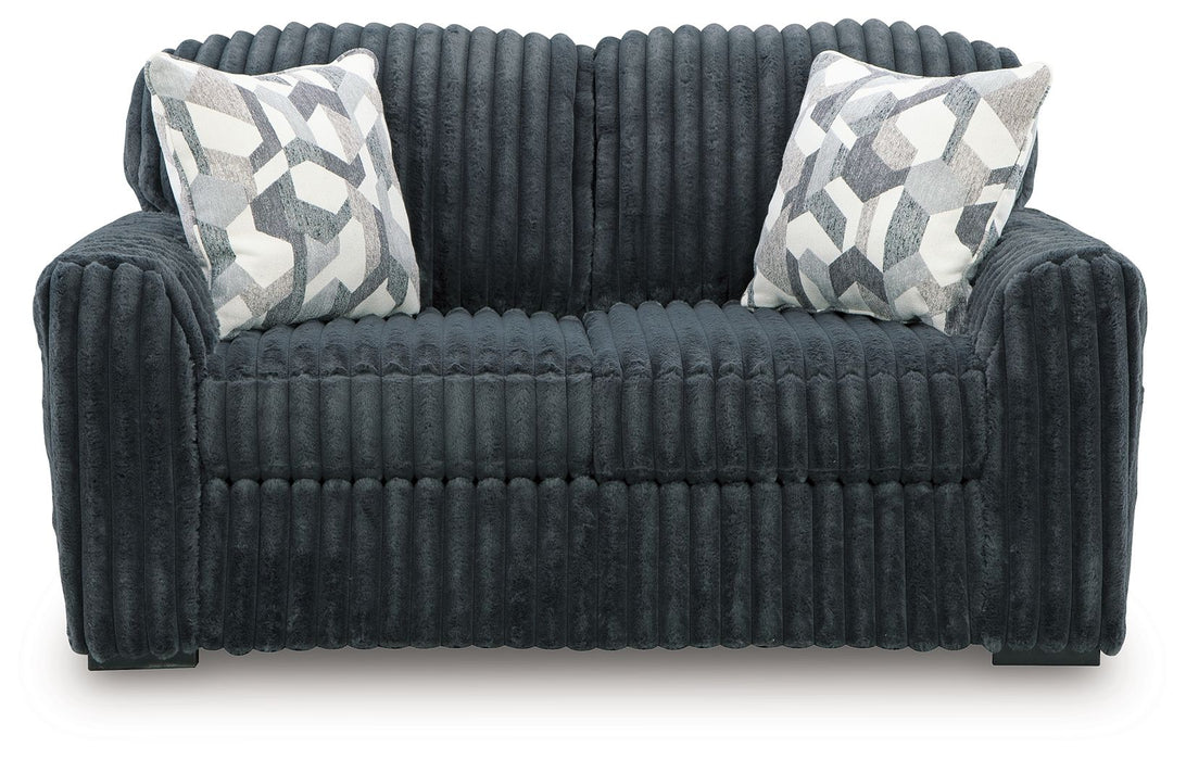Midnight-Madness - Loveseat – Stationary Loveseats by Signature Design by Ashley® at Furniture Wholesale Plus , Nashville furniture store