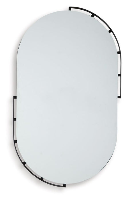 Valkings - Accent Mirror - Black – Accent Mirrors by Signature Design by Ashley® at Furniture Wholesale Plus , Nashville furniture store