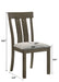 Lloyd - Side Chair (Set of 2) - Brown / Gray – Chair Sets by Crown Mark at Furniture Wholesale Plus , Nashville furniture store