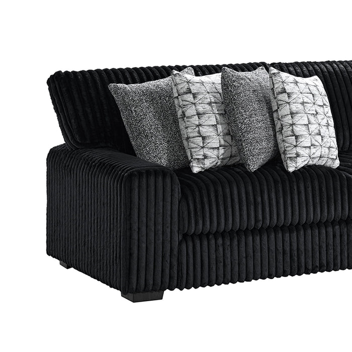 Nightfall - 2 Piece Sectional Set - Grand Cord – Stationary Sectionals by Elements International at Furniture Wholesale Plus , Nashville furniture store