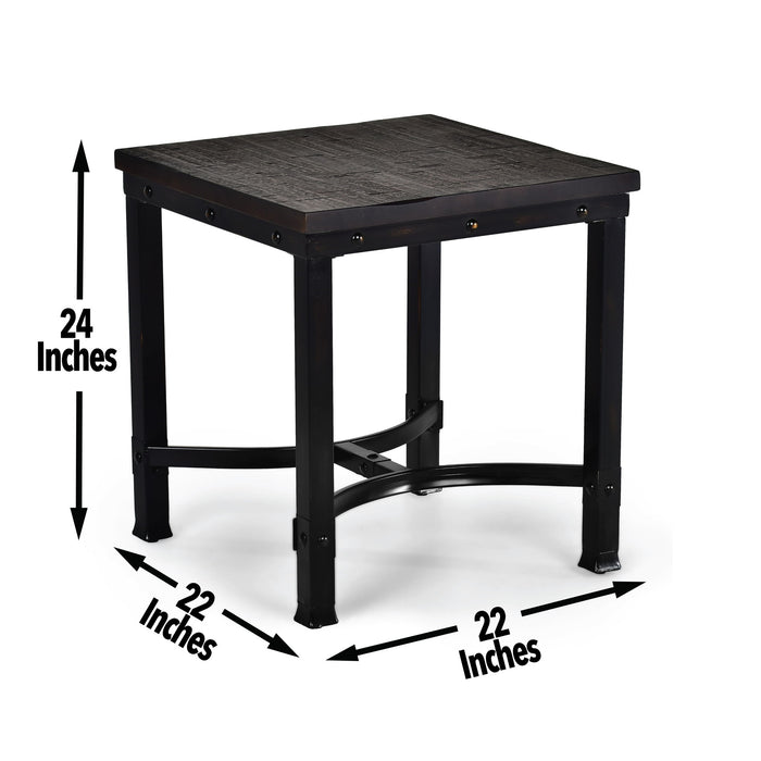 Ambrose - 3 Piece Table Set - Brown – Table Sets by Steve Silver Furniture at Furniture Wholesale Plus , Nashville furniture store