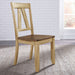 Lindsey Farm - Splat Back Side Chair - Natural & Brown – Side Chairs by Liberty Furniture at Furniture Wholesale Plus , Nashville furniture store