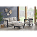 Playa - Sofa With 2 Pillows - Dark Gray / Beige – Sofas by Elements International at Furniture Wholesale Plus , Nashville furniture store