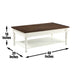 Joanna - Coffee Table - White – Coffee Tables by Steve Silver Furniture at Furniture Wholesale Plus , Nashville furniture store