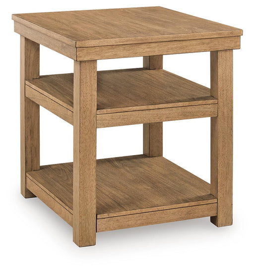 Wittenmyer - Rectangular End Table - Natural / Black – End Tables by Signature Design by Ashley® at Furniture Wholesale Plus , Nashville furniture store