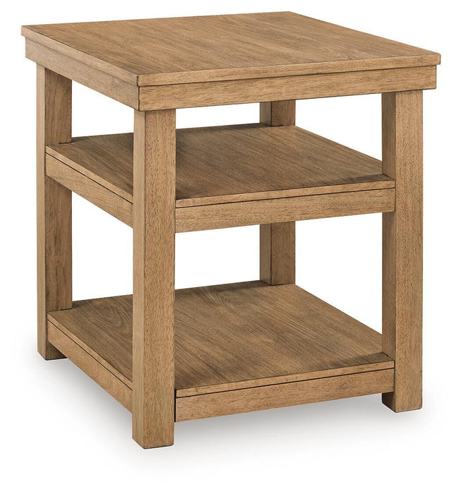 Wittenmyer - Rectangular End Table - Natural / Black – End Tables by Signature Design by Ashley® at Furniture Wholesale Plus , Nashville furniture store
