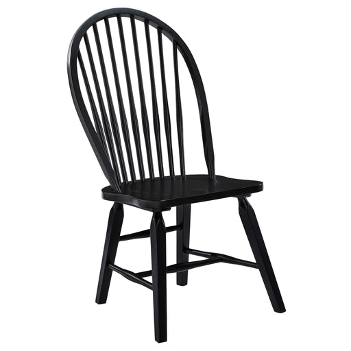 Sommerset - Windsor Chair - Black – Side Chairs by Steve Silver Furniture at Furniture Wholesale Plus , Nashville furniture store
