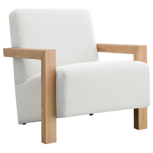 Fitzroy - Boucle Upholstered Accent Arm Chair - Premium Arm Chairs from Coaster Fine Furniture - Just $369! Shop now at Furniture Wholesale Plus  We are the best furniture store in Nashville, Hendersonville, Goodlettsville, Madison, Antioch, Mount Juliet, Lebanon, Gallatin, Springfield, Murfreesboro, Franklin, Brentwood