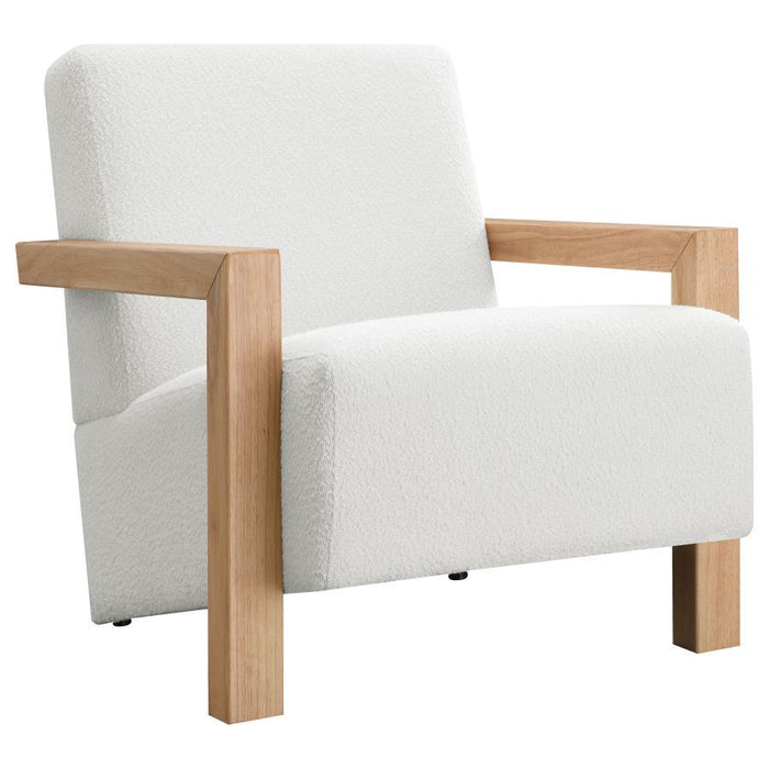 Fitzroy - Boucle Upholstered Accent Arm Chair - Premium Arm Chairs from Coaster Fine Furniture - Just $369! Shop now at Furniture Wholesale Plus  We are the best furniture store in Nashville, Hendersonville, Goodlettsville, Madison, Antioch, Mount Juliet, Lebanon, Gallatin, Springfield, Murfreesboro, Franklin, Brentwood