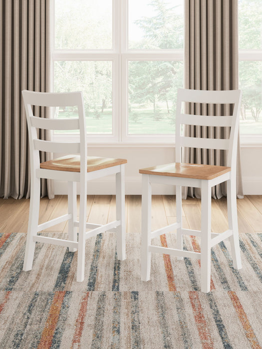 Gesthaven - Barstool (Set of 2) - Premium Stool Sets from Signature Design by Ashley® - Just $218! Shop now at Furniture Wholesale Plus  We are the best furniture store in Nashville, Hendersonville, Goodlettsville, Madison, Antioch, Mount Juliet, Lebanon, Gallatin, Springfield, Murfreesboro, Franklin, Brentwood