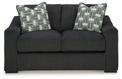 Wryenlynn - Onyx - Loveseat - Premium Stationary Loveseats from Benchcraft® - Just $718! Shop now at Furniture Wholesale Plus  We are the best furniture store in Nashville, Hendersonville, Goodlettsville, Madison, Antioch, Mount Juliet, Lebanon, Gallatin, Springfield, Murfreesboro, Franklin, Brentwood