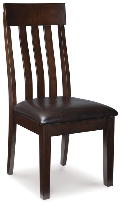 Haddigan - Dining UPH Side Chair (Set of 2) - Dark Brown – Chair Sets by Signature Design by Ashley® at Furniture Wholesale Plus , Nashville furniture store