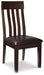 Haddigan - Dining UPH Side Chair (Set of 2) - Dark Brown – Chair Sets by Signature Design by Ashley® at Furniture Wholesale Plus , Nashville furniture store