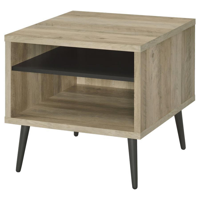 Welsh - Square Engineered Wood Side End Table Antique Pine - Distressed Pine – End Tables by Coaster Fine Furniture at Furniture Wholesale Plus , Nashville furniture store