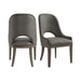 Hollywood Park - Dining Chair (Set of 2) - Dark Gray – Chair Sets by Elements International at Furniture Wholesale Plus , Nashville furniture store