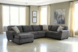 Ambee - Sectional – Stationary Sectionals by Benchcraft® at Furniture Wholesale Plus , Nashville furniture store