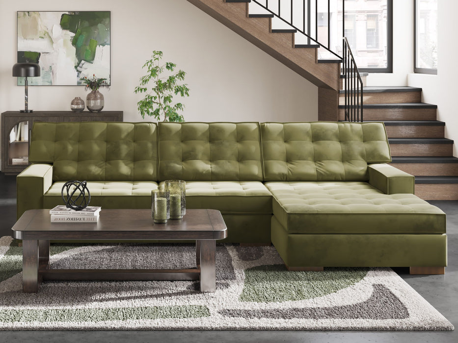 Caspian-Town - Sectional – Stationary Sectionals by Signature Design by Ashley® at Furniture Wholesale Plus , Nashville furniture store