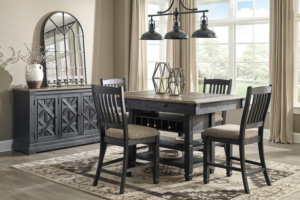 Tyler Creek - Counter Height Table Set – 5 Piece Dining Room Sets by Signature Design by Ashley® at Furniture Wholesale Plus , Nashville furniture store