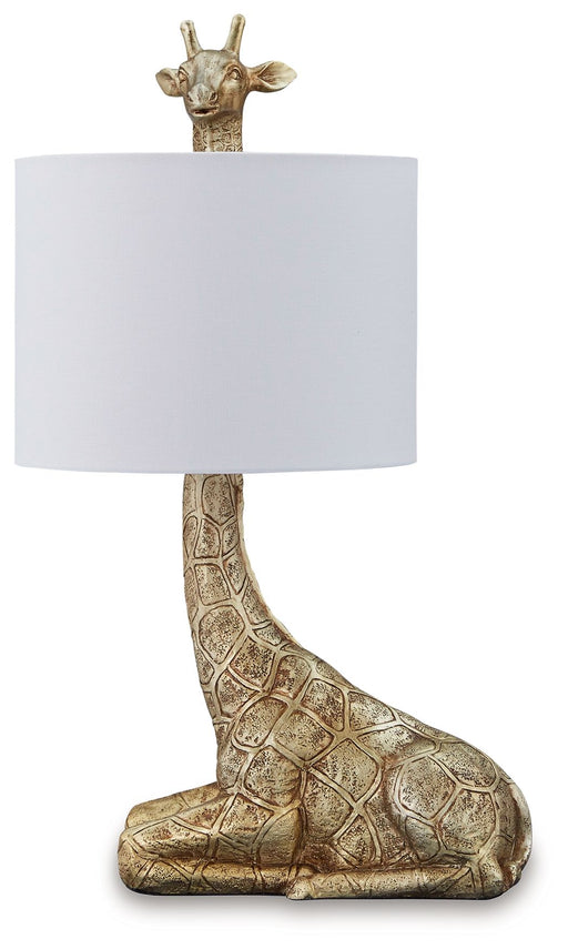 Ferrison - Poly Table Lamp - Gold Finish – Table Lamps by Signature Design by Ashley® at Furniture Wholesale Plus , Nashville furniture store