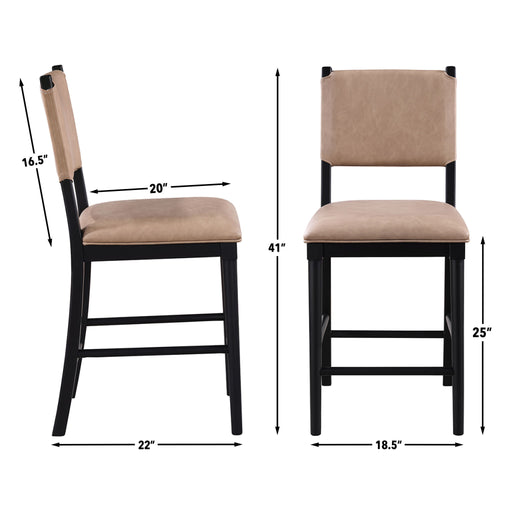 Oslo - Counter Chair (Set of 2) - Premium Chair Sets from Steve Silver Furniture - Just $339! Shop now at Furniture Wholesale Plus  We are the best furniture store in Nashville, Hendersonville, Goodlettsville, Madison, Antioch, Mount Juliet, Lebanon, Gallatin, Springfield, Murfreesboro, Franklin, Brentwood
