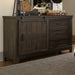Thornwood Hills - Barn Door Dresser - Rock Beaten Brown – Dressers by Liberty Furniture at Furniture Wholesale Plus , Nashville furniture store