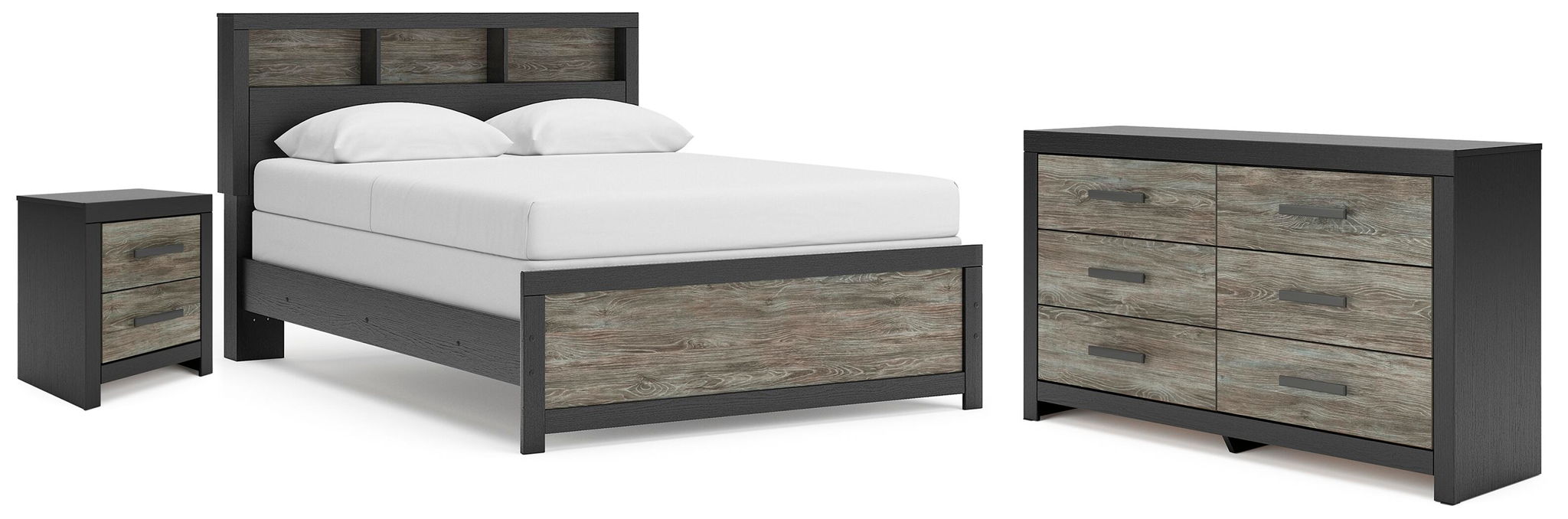 Broachmyn - Bookcase Bedroom Set – 3 Piece Bedroom Sets by Signature Design by Ashley® at Furniture Wholesale Plus , Nashville furniture store