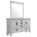 Franco - 5-Drawer Dresser With Mirror - Premium Dresser & Mirror from CoasterEssence - Just $1289! Shop now at Furniture Wholesale Plus  We are the best furniture store in Nashville, Hendersonville, Goodlettsville, Madison, Antioch, Mount Juliet, Lebanon, Gallatin, Springfield, Murfreesboro, Franklin, Brentwood