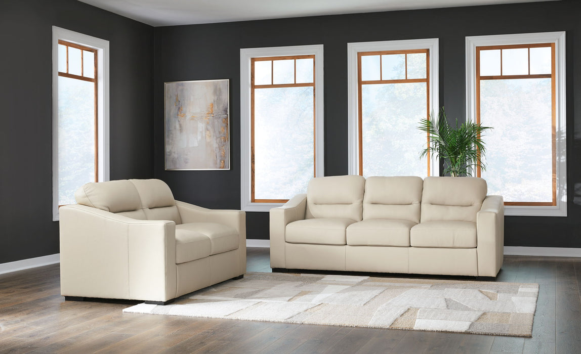 Treasure Trove - 2 Pc. - Sofa, Loveseat - Almond – Stationary Sofas & Loveseats by Signature Design by Ashley® at Furniture Wholesale Plus , Nashville furniture store