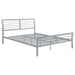 Cooper Queen Metal Bed Silver - Premium Bed from Coaster Z2 Standard - Just $270! Shop now at Furniture Wholesale Plus  We are the best furniture store in Nashville, Hendersonville, Goodlettsville, Madison, Antioch, Mount Juliet, Lebanon, Gallatin, Springfield, Murfreesboro, Franklin, Brentwood