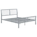 Cooper Twin Metal Bed Silver - Premium Bed from Coaster Z2 Standard - Just $210! Shop now at Furniture Wholesale Plus  We are the best furniture store in Nashville, Hendersonville, Goodlettsville, Madison, Antioch, Mount Juliet, Lebanon, Gallatin, Springfield, Murfreesboro, Franklin, Brentwood