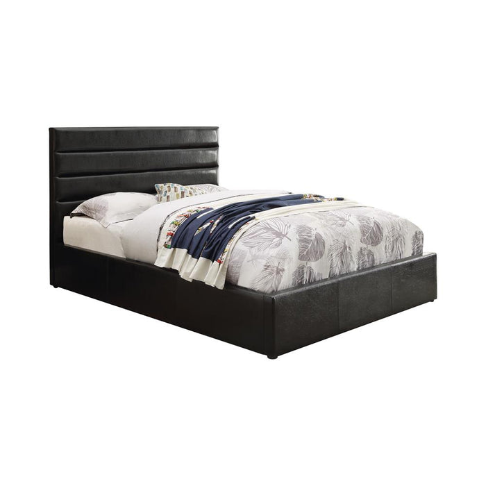 Riverbend Full Upholstered Storage Bed Black - Premium Bed from Coaster Z2 Standard - Just $478! Shop now at Furniture Wholesale Plus  We are the best furniture store in Nashville, Hendersonville, Goodlettsville, Madison, Antioch, Mount Juliet, Lebanon, Gallatin, Springfield, Murfreesboro, Franklin, Brentwood