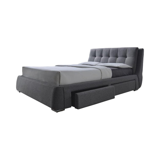 Fenbrook Queen Tufted Upholstered Storage Bed Grey - Premium Bed from Coaster Z2 Standard - Just $878! Shop now at Furniture Wholesale Plus  We are the best furniture store in Nashville, Hendersonville, Goodlettsville, Madison, Antioch, Mount Juliet, Lebanon, Gallatin, Springfield, Murfreesboro, Franklin, Brentwood