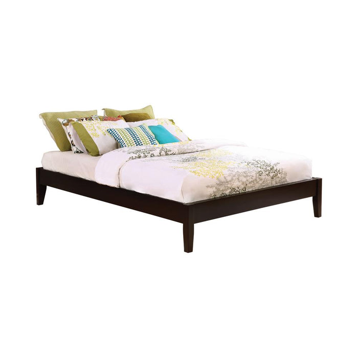 Hounslow California King Universal Platform Bed Cappuccino - Premium Foundation from Coaster Z2 Standard - Just $350! Shop now at Furniture Wholesale Plus  We are the best furniture store in Nashville, Hendersonville, Goodlettsville, Madison, Antioch, Mount Juliet, Lebanon, Gallatin, Springfield, Murfreesboro, Franklin, Brentwood