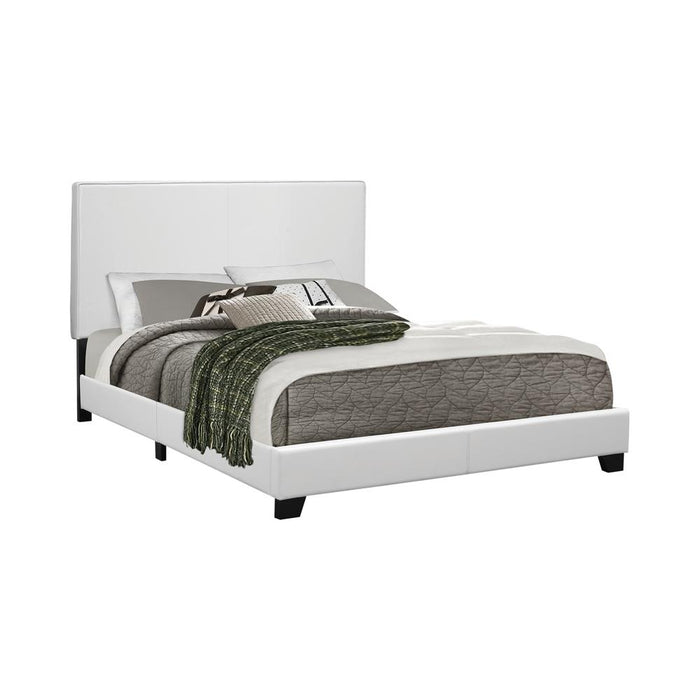 Mauve Full Upholstered Bed White - Premium Bed from Coaster Z2 Standard - Just $218! Shop now at Furniture Wholesale Plus  We are the best furniture store in Nashville, Hendersonville, Goodlettsville, Madison, Antioch, Mount Juliet, Lebanon, Gallatin, Springfield, Murfreesboro, Franklin, Brentwood