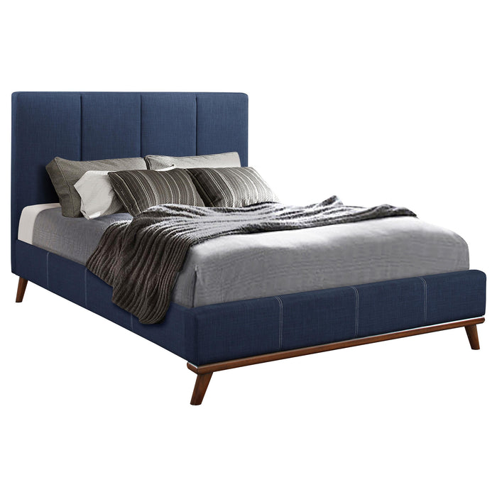 Charity Full Upholstered Bed Blue - Premium Bed from Coaster Z2 Standard - Just $458! Shop now at Furniture Wholesale Plus  We are the best furniture store in Nashville, Hendersonville, Goodlettsville, Madison, Antioch, Mount Juliet, Lebanon, Gallatin, Springfield, Murfreesboro, Franklin, Brentwood