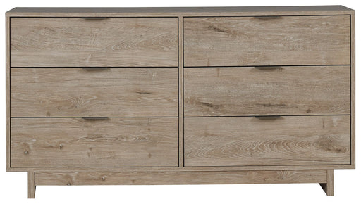 Oliah - Six Drawer Dresser - 31'' Height - Beige – Dressers by Signature Design by Ashley® at Furniture Wholesale Plus , Nashville furniture store